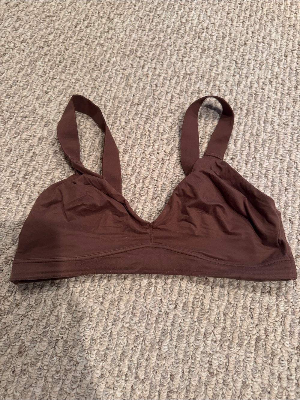 Everyday Wireless Bralette in Brown